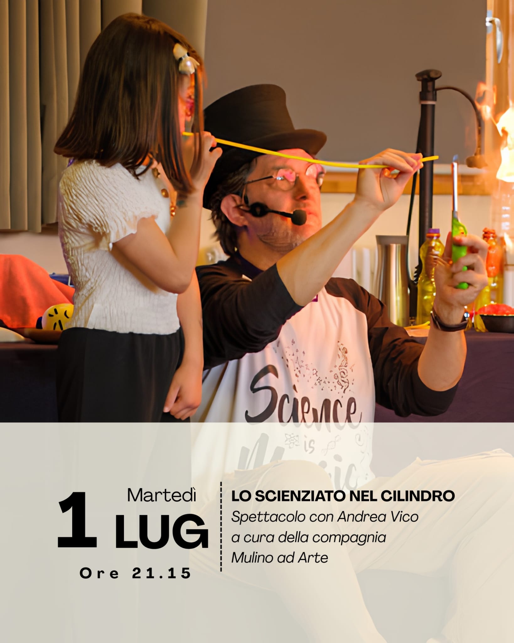 LO SCIENZIATO NEL CILINDRO