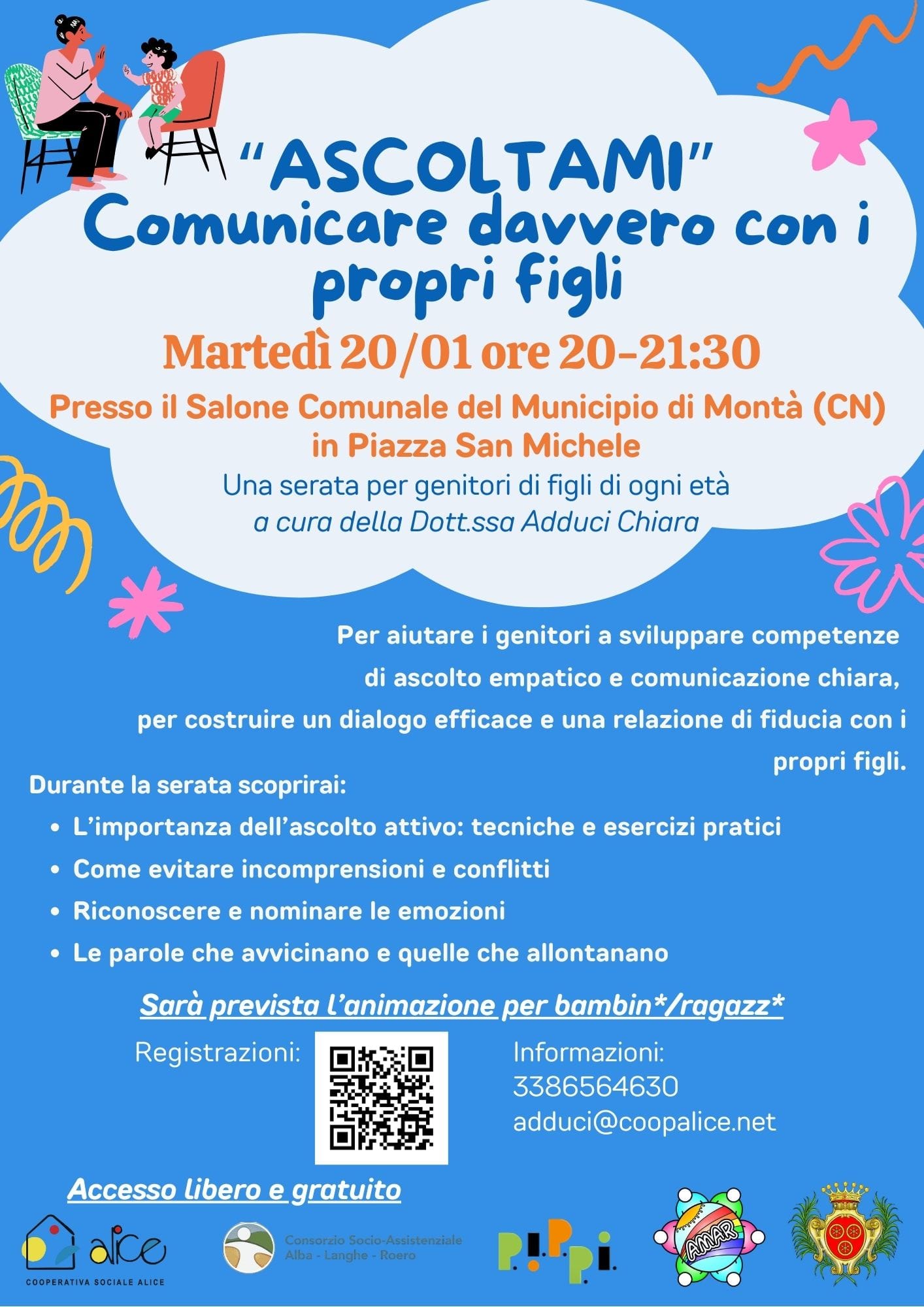 ASCOLTAMI: COMUNICARE DAVVERO CON I PROPRI FIGLI