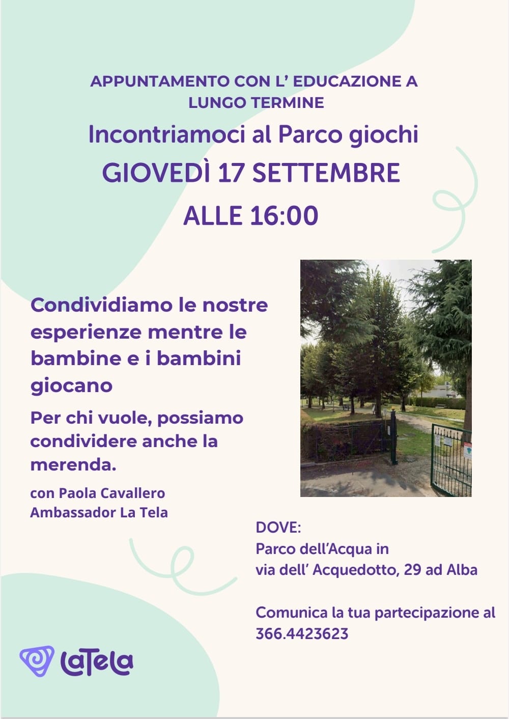 INCONTRO AL PARCO