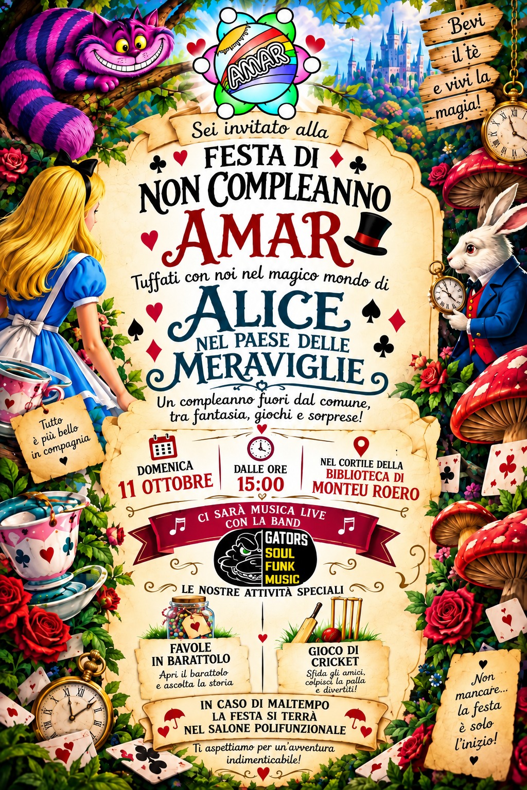 FESTA DI COMPLEANNO AMAR